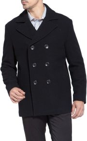Men  Wool Blend Double Breasted Walking  Coat (Also available in Big and Tall and Short) - Image 2