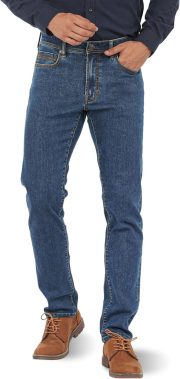 Slim Fit Jeans for Men Straight Fit Stretch Skinny Jeans Soft Comfy Denim Pants